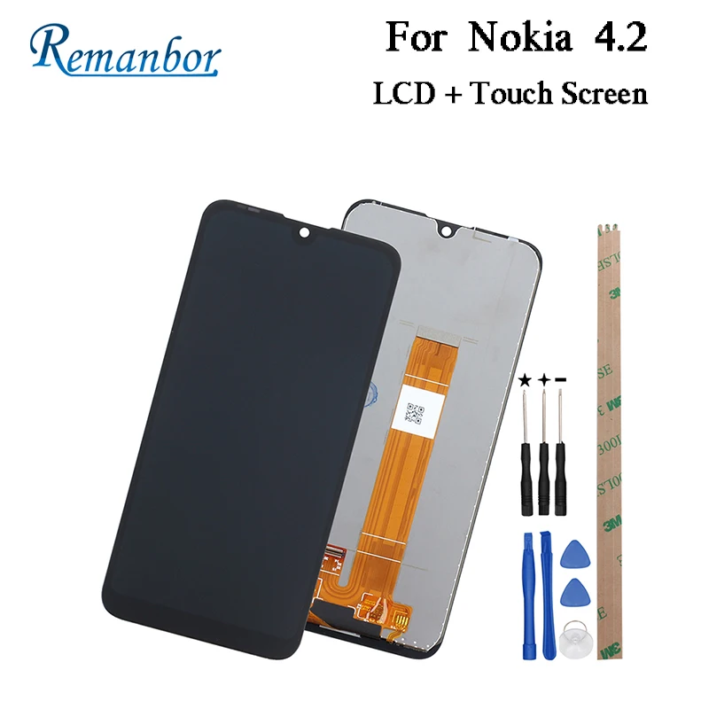 

Remanbor For Nokia 2.2 LCD Display and Touch Screen 5.71 inch Assembly Repair Parts For Nokia 2.2 With Tools And Adhesive