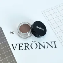 VERONNI водонепроницаемый крем для бровей Косметика стойкий корректор для бровей Новинка в коробке 48 шт./партия DHL макияж