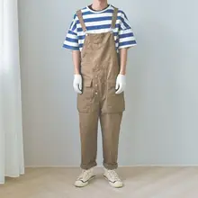 Горе Для мужчин и Для мужчин одежда стилист Ретро повседневные любителей комбинезоны комбинезон подтяжки комбинезон костюмы