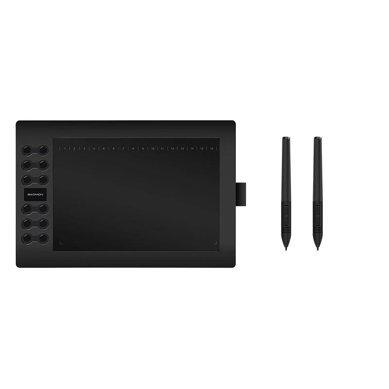  Original GAOMON 12 expresas llaves M106K Digital USB DrawingTablets de edición de fotos de dibujo c