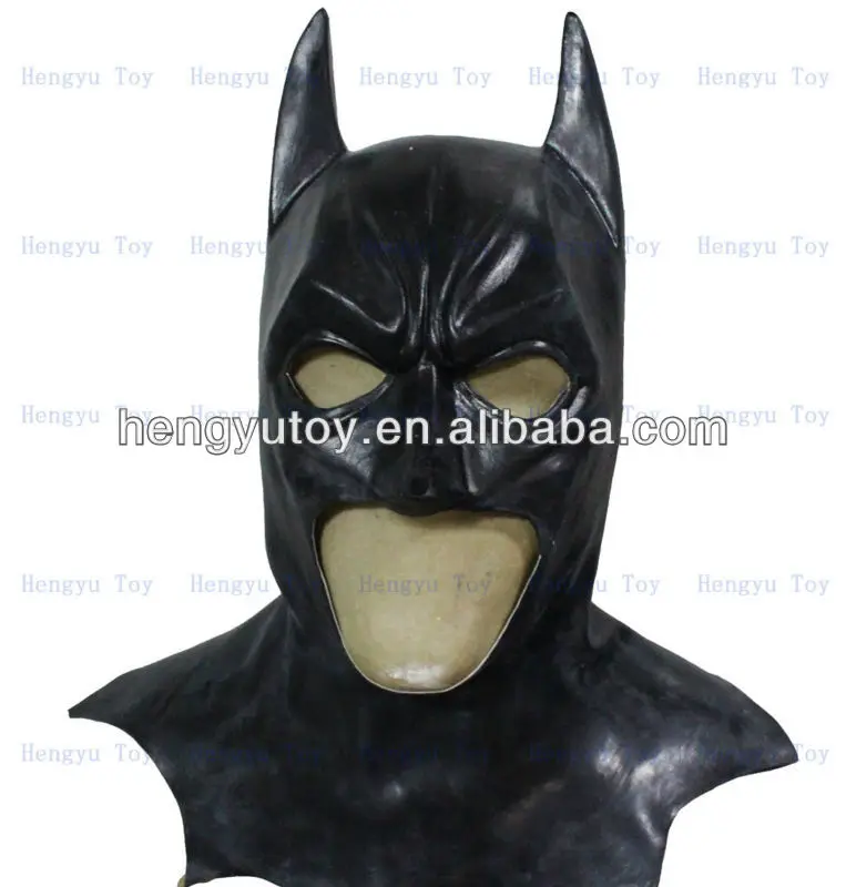 Латексная маска Бэтмена дьявола на все лицо для Хэллоуина|batman mask|mask batmanbatman latex mask |