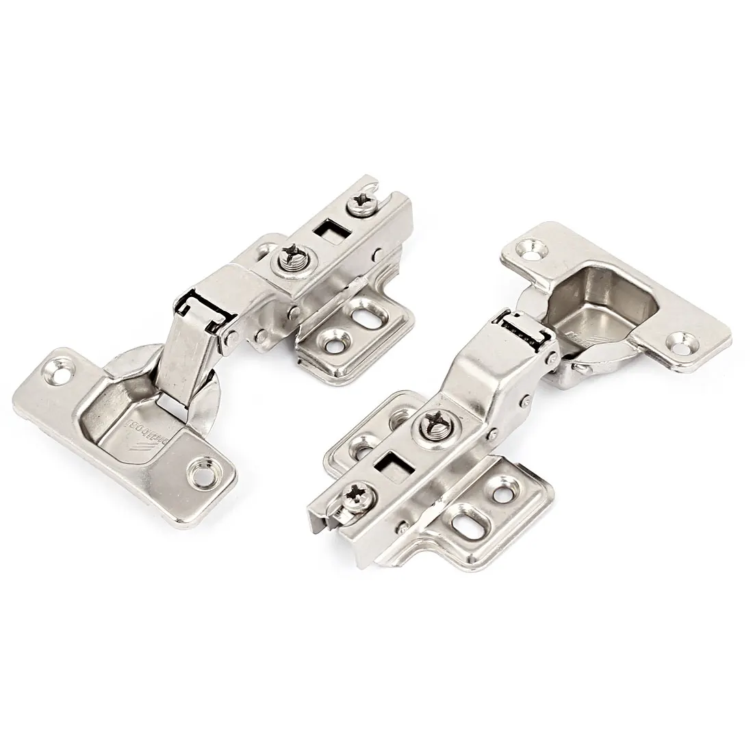 

Cupboard Drawer Door Hydraulic Buffer Damper Inset Concealed Hinge 2 Pcs