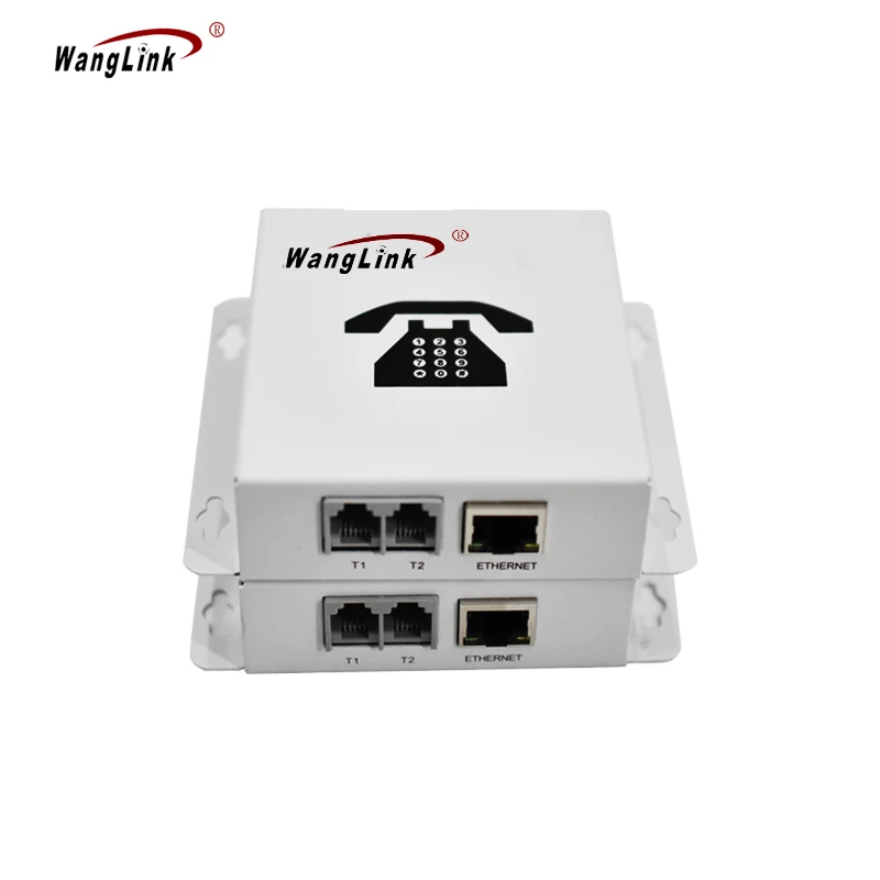 Wanglink 2ch RJ11 FC/ST оптический порт + 1*100 м ethernet порт телефон оптический трансивер 1 пара