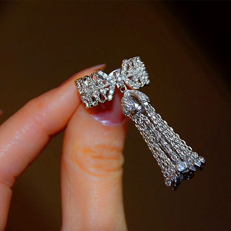 Female Tassels Rings Adjustable Fashion Jewelry New Party Luxury