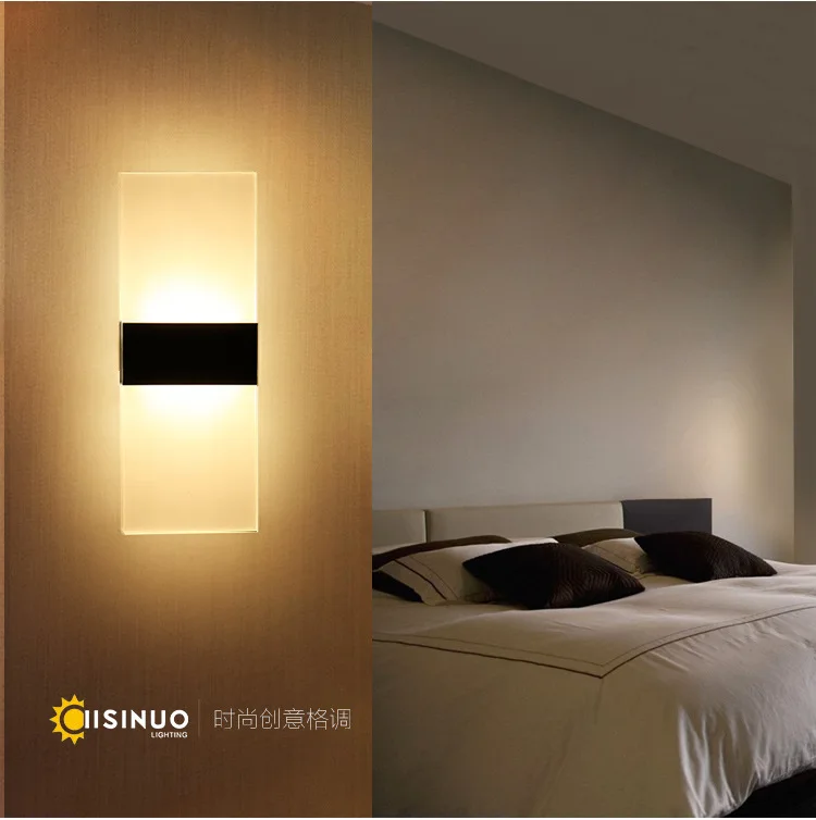 Современный настенный светильник, светодиодные домашние настенные лампы, светодиодный настенный светильник, светильник s для спальни, гостиной, лестничный зеркальный светильник Lampara ZBD0137