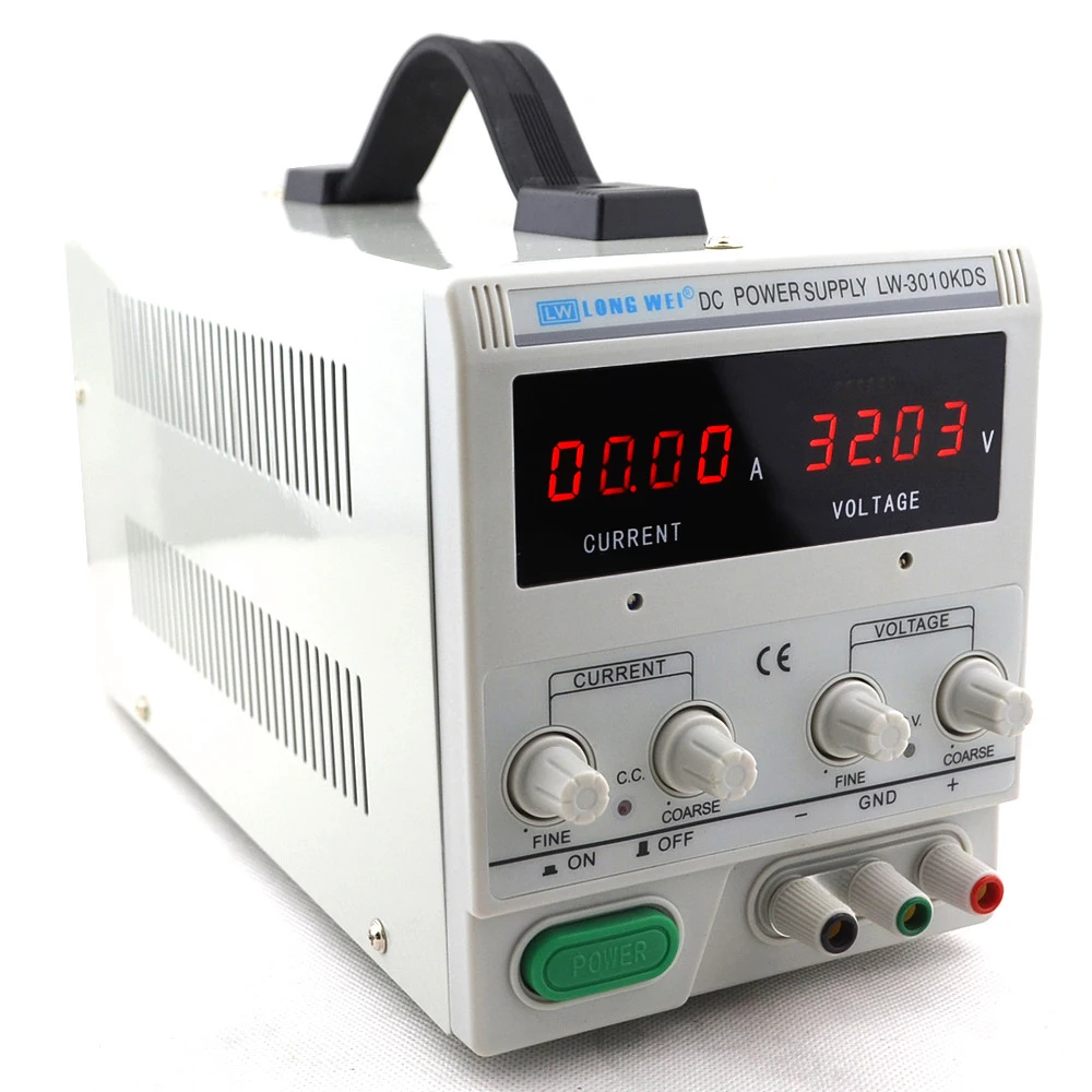  Multi-function protection LW-3010KDS 30V 10A 220v 0.01V/0.01A LED Digital Adjustable Switch DC Powe