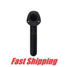 Черная нейлоновая пластиковая удочка для рыболовной лодки держатель Поддержка для каякинга яхты кронштейн удочки судовое оборудование рыболовная шестерня