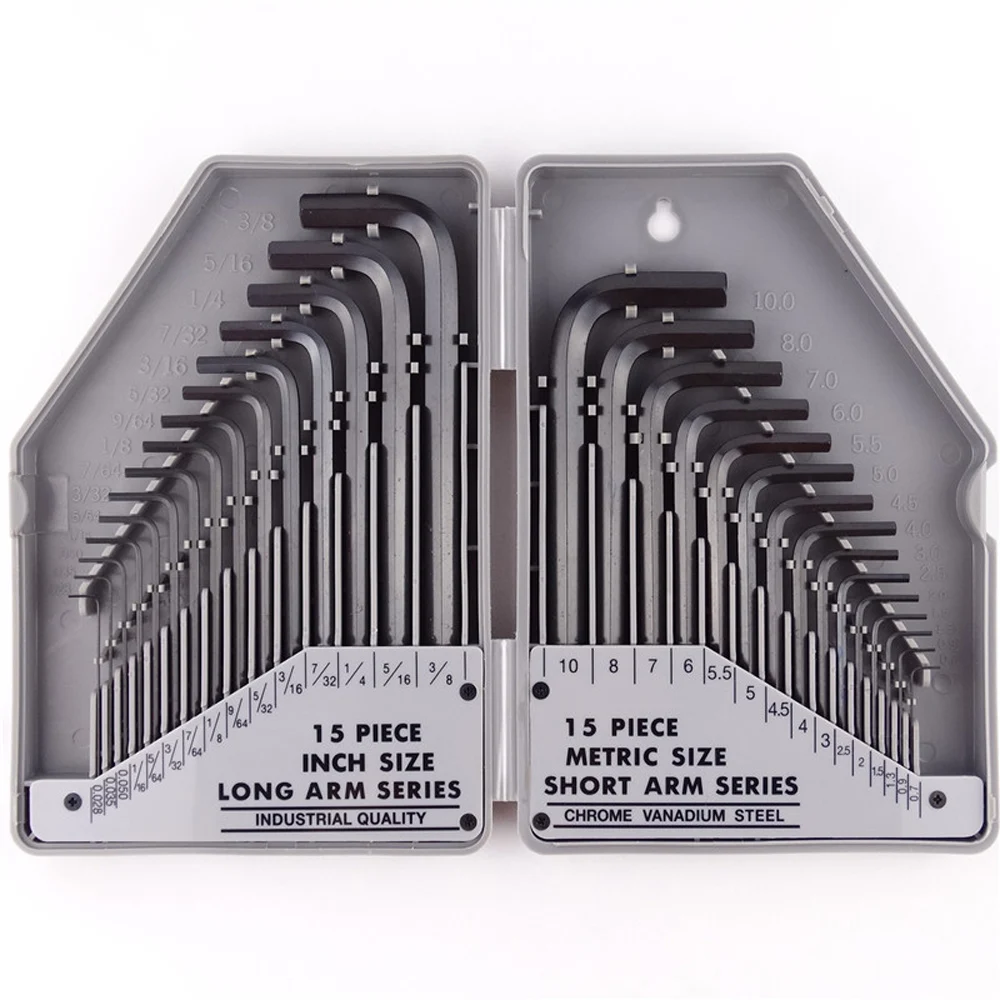 8PK-027 30Pcs/case Pro'sKit Metric Inch Combination Hex Key Set Wrench Screwdriver Set Toolkit Short Long Arm Repair Hand Tools 8PK-027 30Pcs/case Pro'sKit Metric Inch Combination Hex Key Set Wrench Screwdriver Set Toolkit Short Long Arm Repair Hand Tools