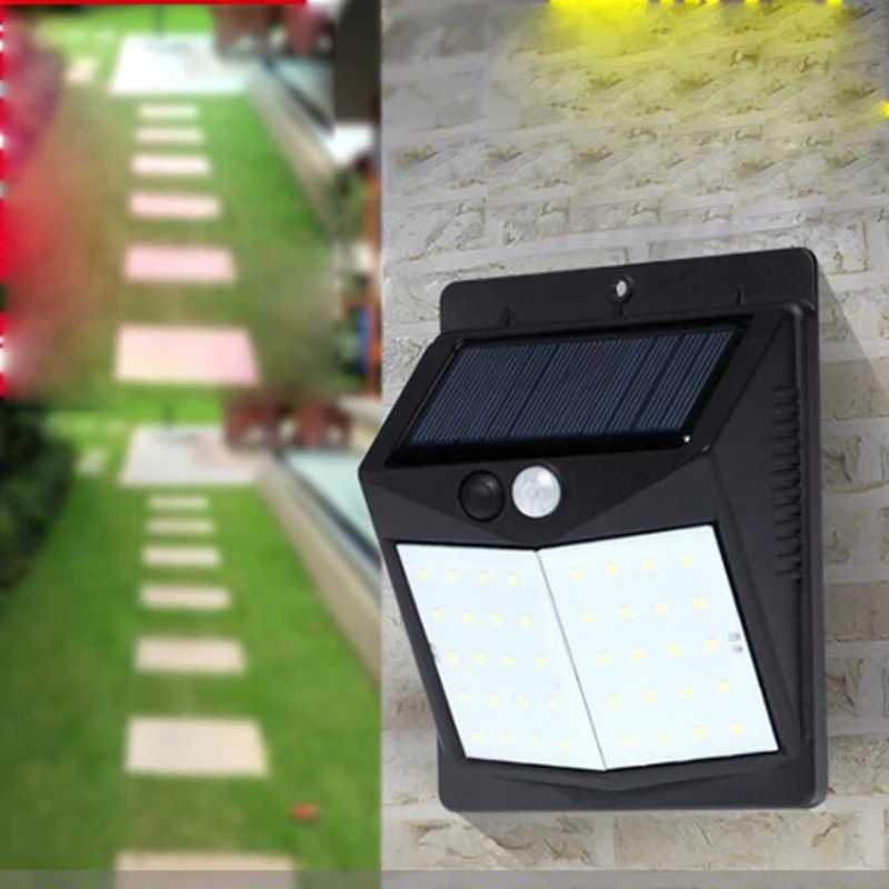 Solar Lights Solar Garden LightSolar Light Solar Lamp Outdoor Motion Sensor Wireless Solar Led Spotlights waterproof Bulb  (1)