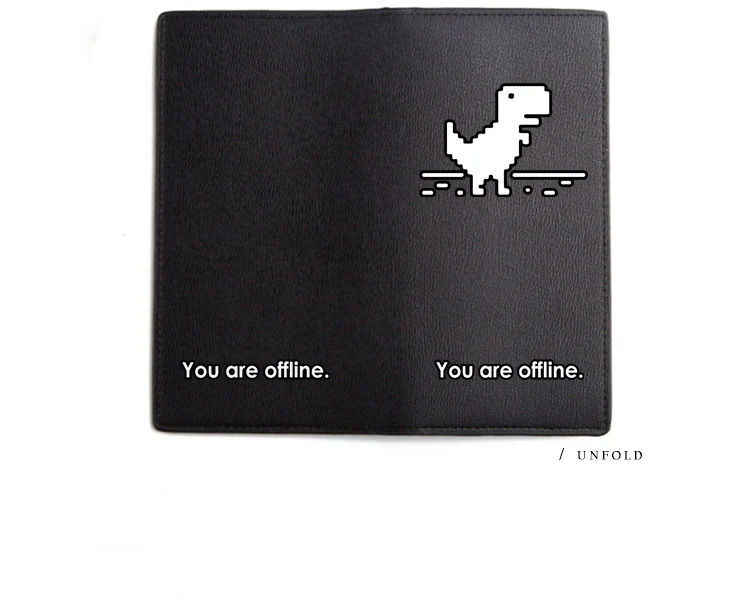 Opera The IT Crowd Wallet Programmer You Are Offline Black Long Wallet PU Purse Men Women Carteira GitHub Commits (10)