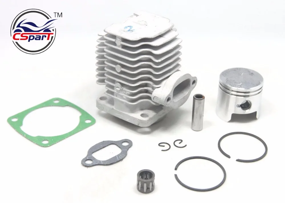 

40MM 10MM 1E40F-6 cylinder set For ROBIN NB411 Brush cutter grass trimmer 2 stroke 47CC Mini Moto