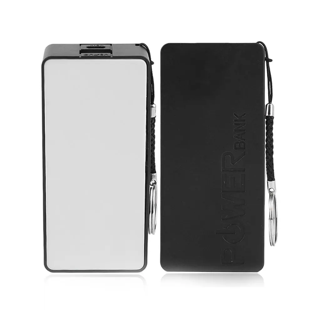 

8pcs 5600mAh USB Charging Portable External Backup Battery Charger 2*18650 Battery Power Bank Case For Phones