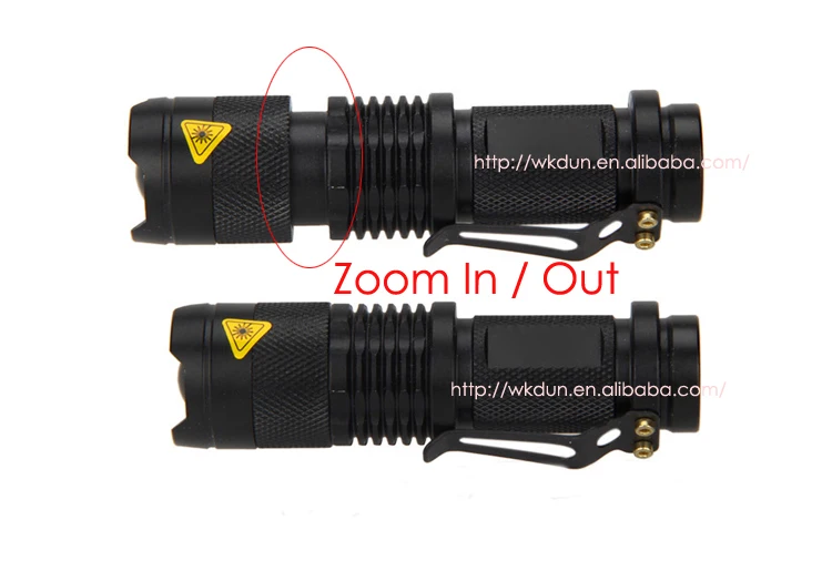 SK68 led flashlight torch