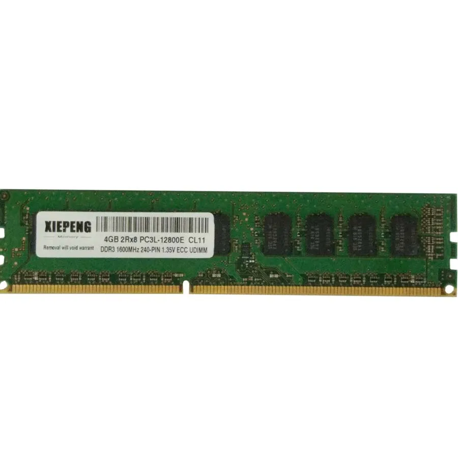 Серверная оперативная память 8 ГБ DDR3L 1600 МГц 4 Гб 2Rx8 PC3L-12800E память 8 ГБ 1600 МГц DDR3L низкое напряжение ECC SD ram для рабочей станции