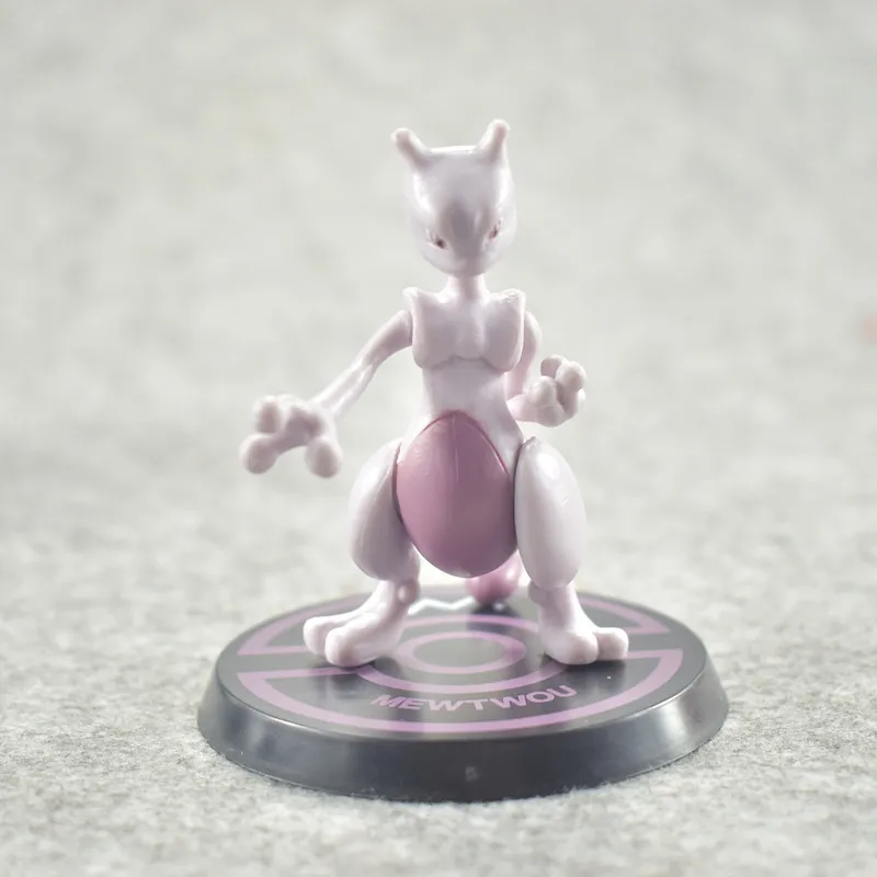 6 шт./компл. 5 8 см покемон Пикачу Чаризард Mewtwo Gengar Bulbasaur фигурку игрушки для