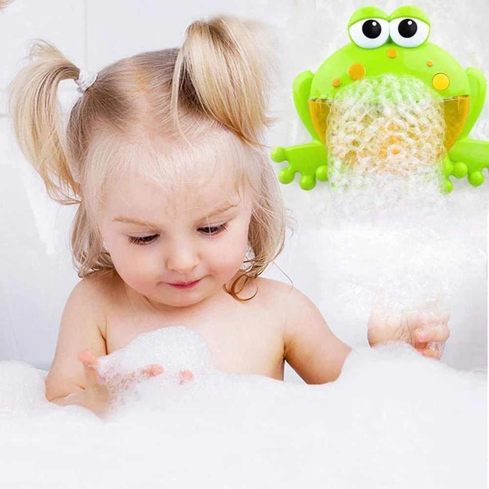 bubble frog for bath