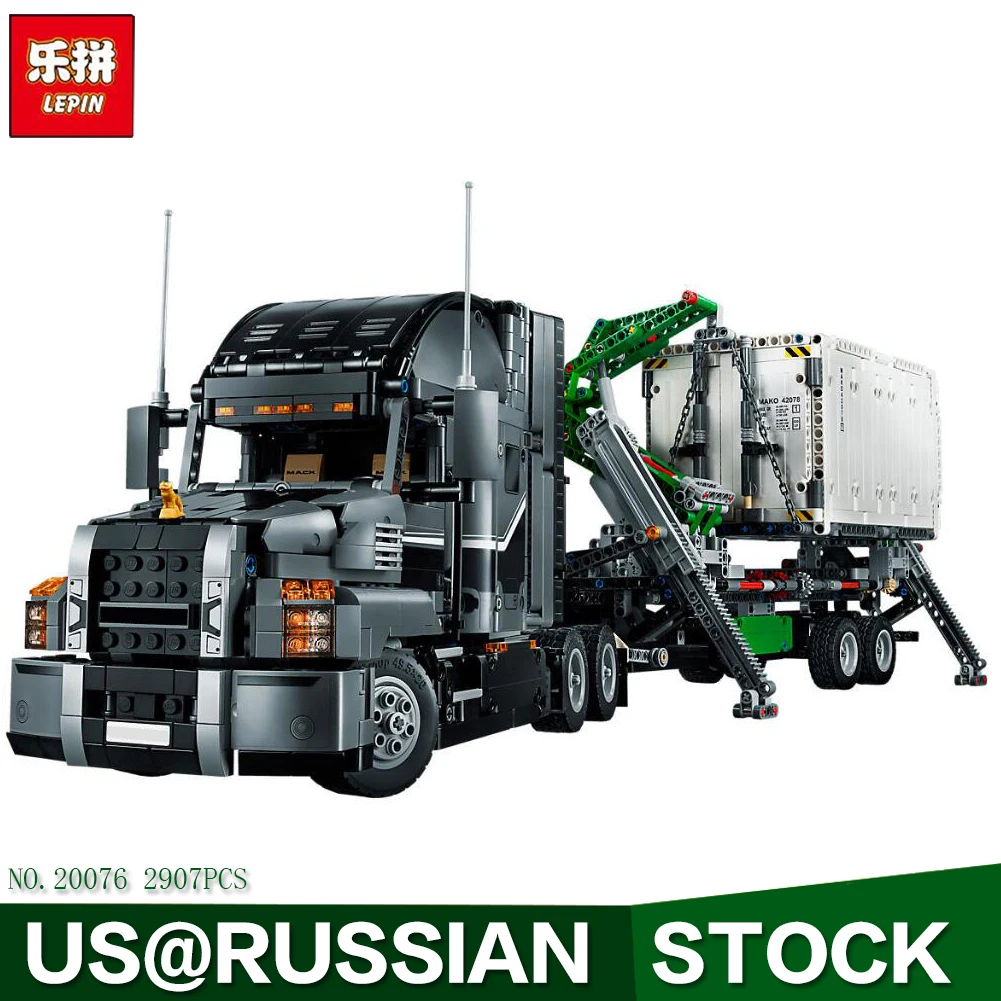

Lepin 20076 Technic Series Big Truck Set 42078 Building Blocks Bricks compatible Legoinglys Educational Children Toys