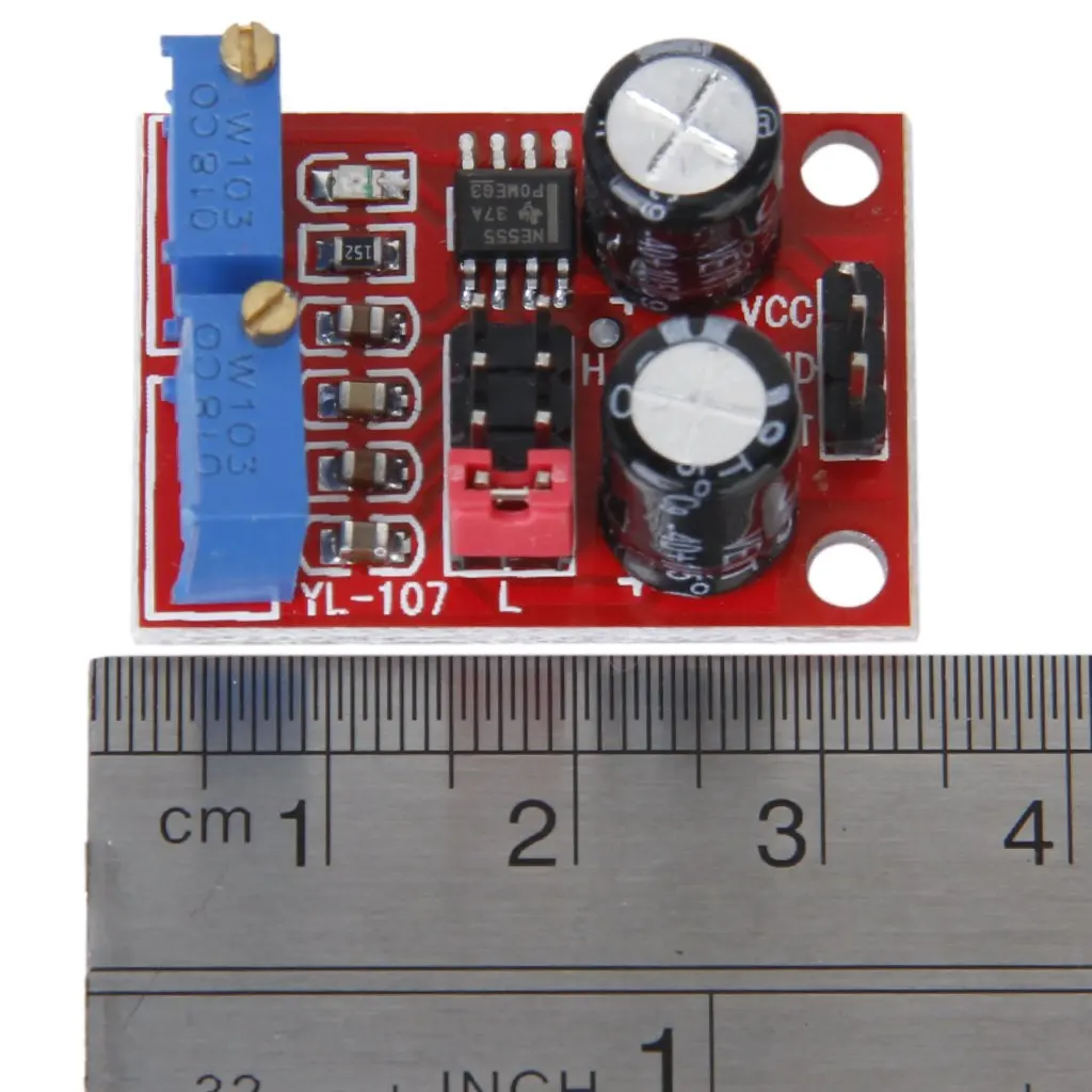 NE555 Частотная емкость Регулируемый Модуль квадратный генератор волн