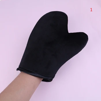 

2019 High Quality Reusable Body Self Tan Applicator Tanning Gloves Cream Lotion Mousse Body Cleaning Glove Self Tanner 3 Sizes