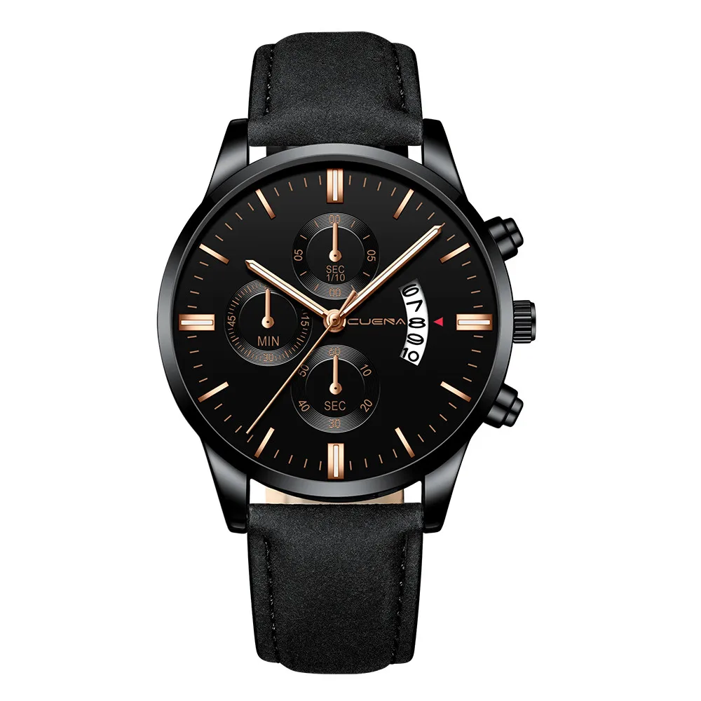 Man Crystal Stainless Steel Sport Analog Quartz Wrist Watch Top Brand Luxury Mens Business Sport Watch relogio masculino USPS -