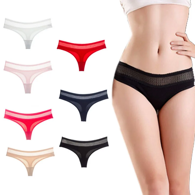 

LNRRABC 2018 new 1pcs Summer Underwear Swimwear Thong Sexy Lace Panties G-string Lingerie bikini Women's Fashion Panties