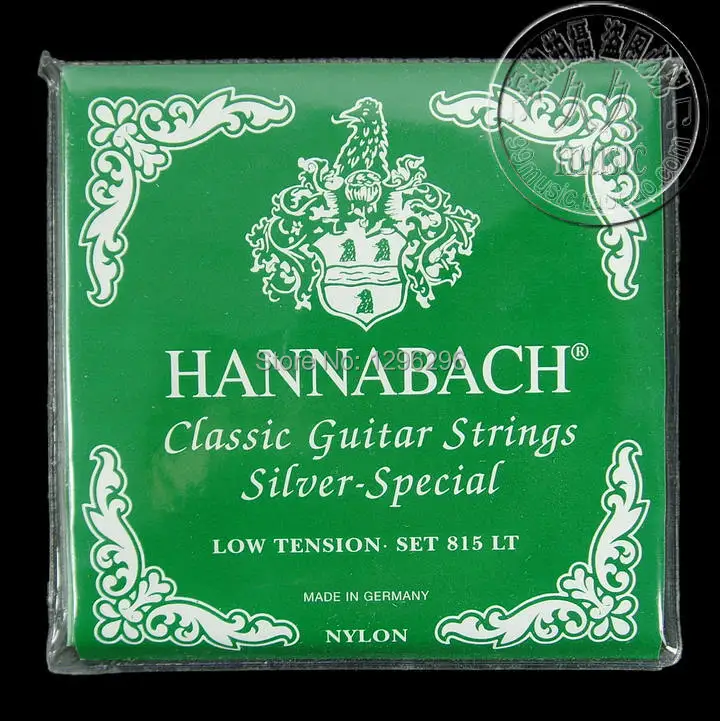 free shipping Hannabach Hannah, Bach's classical guitar strings Light tension 815LT guitar