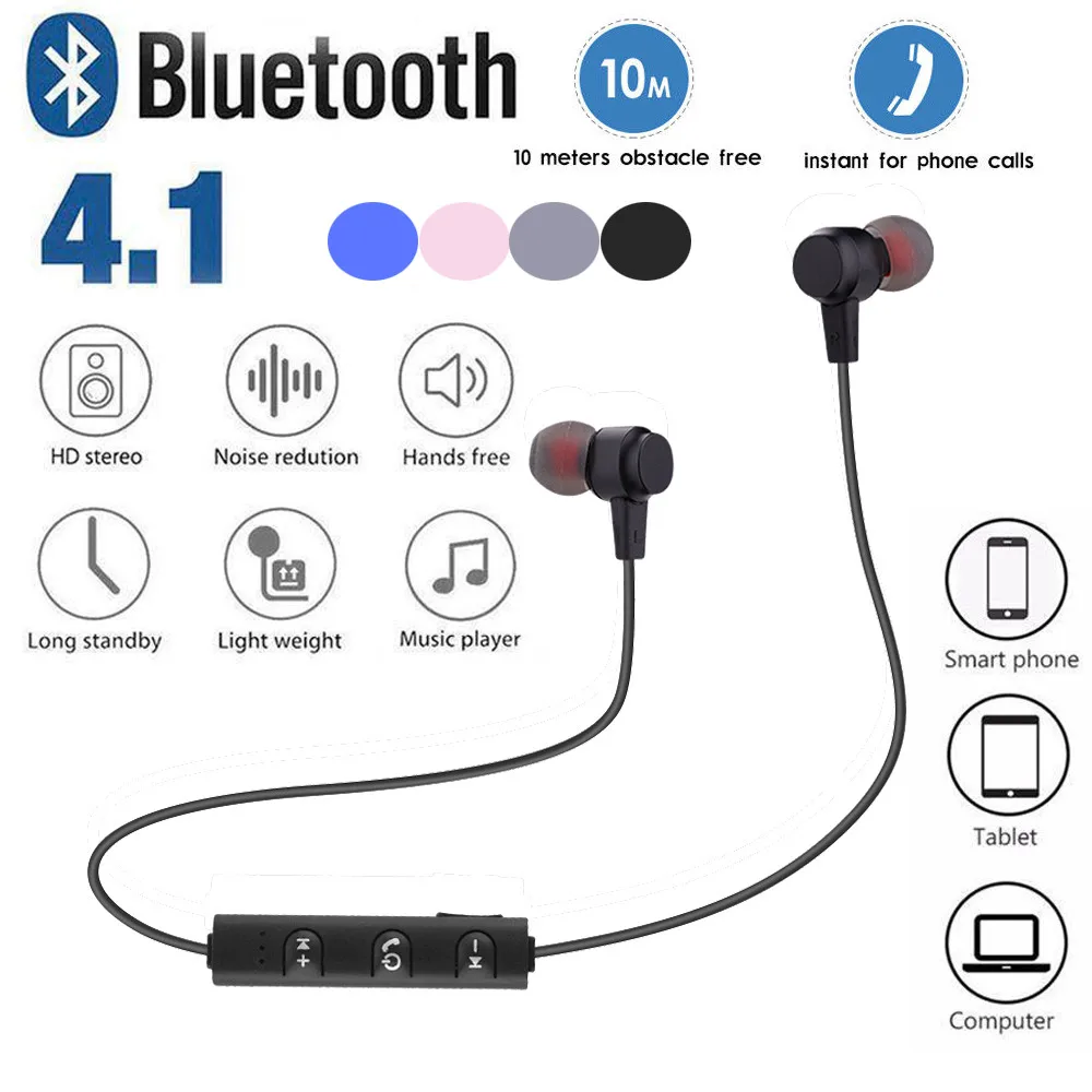 

Wireless Bluetooth gaming Headset in-ear earphones bass stereo Sport Stereo Earphone For Smartphone earbuds with mic z9