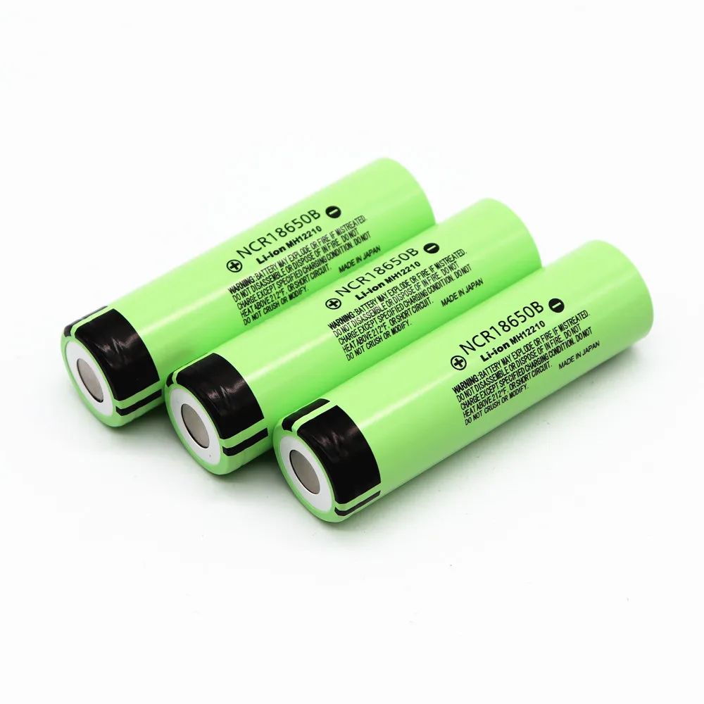 Nuevo NCR 18650B 3,7 V 3400 mAh 18650 batera de LiTiO recargable para Las bateras de la linterna