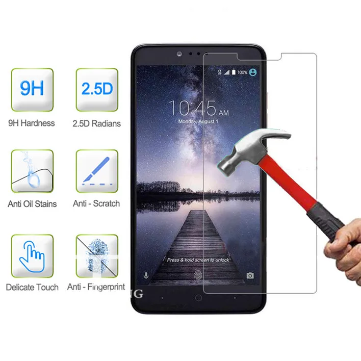 С уровнем твердости 9 H закаленное Стекло для zte лезвие Z981 Экран Защитная пленка
