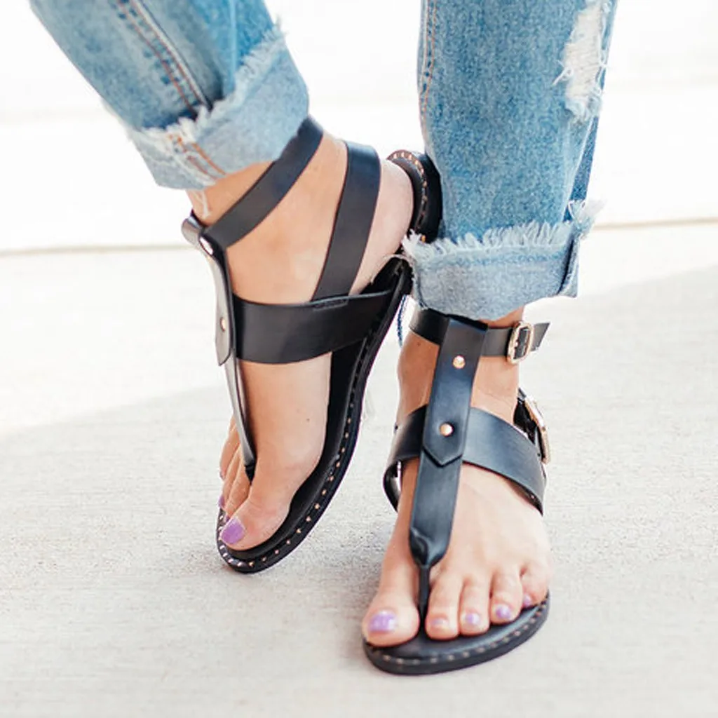 Летняя женская обувь из искусственной кожи со змеиным узором удобные римские сандалии на плоской подошве с пряжкой женские повседневные мягкие сандалии большого размера#40
