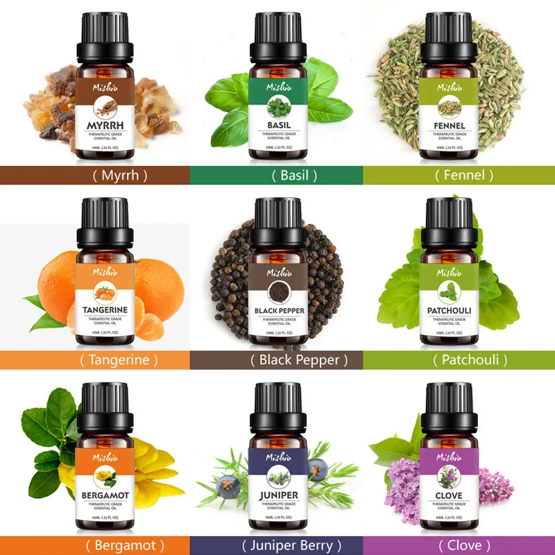 

Essential Oils Pure Natural Aromatherapy Essential Oil Fragrance Aroma Treatment 10ml can CSV