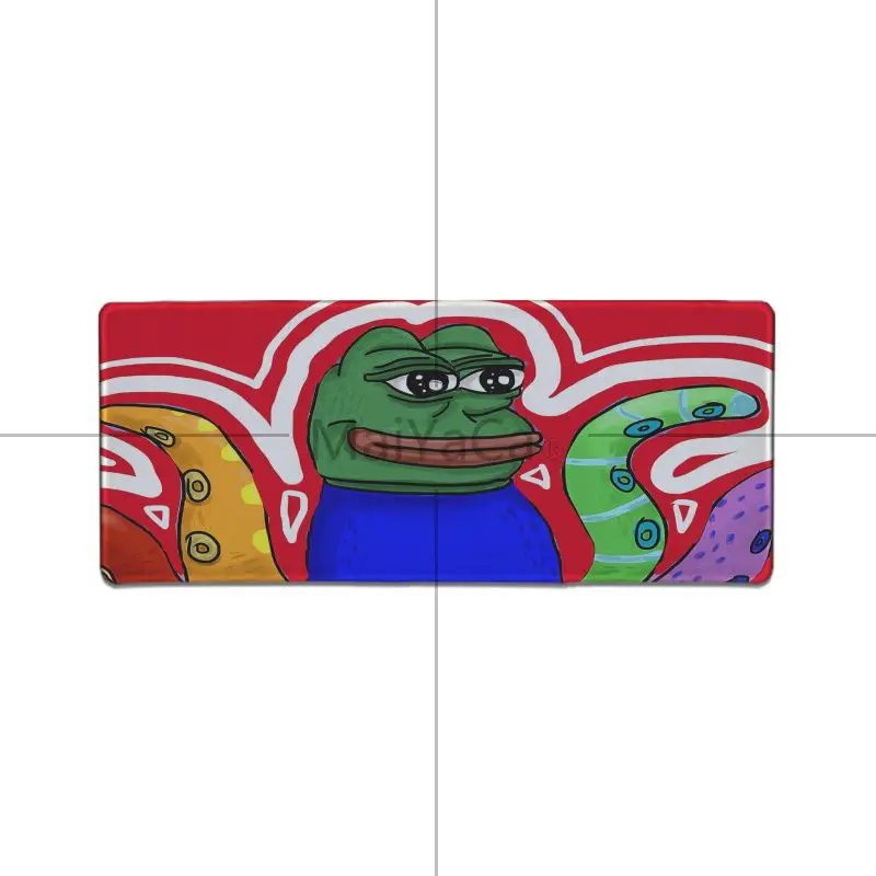 Maiyaca нескользящий PC pepe meme нескользящий прочный резиновый компьютерный коврик большой Lockedge игровой коврик для мыши PC компьютерный коврик