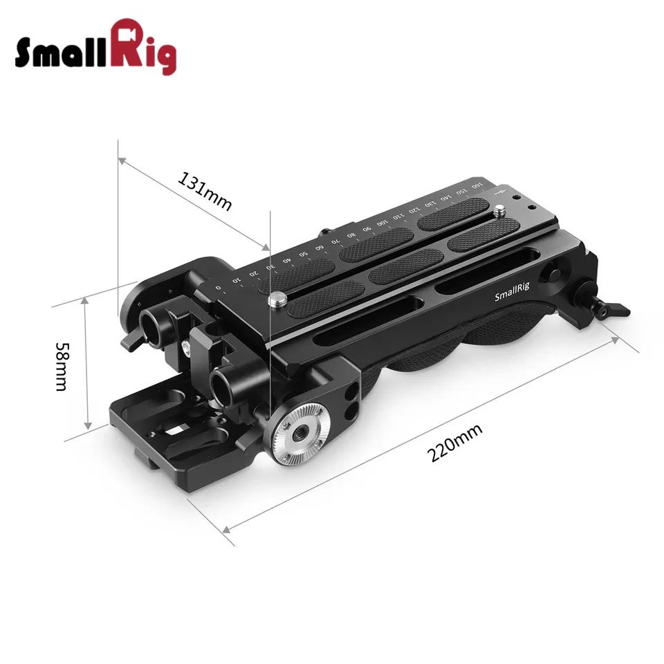 SmallRig DSLR камера Rig для sony VCT-14 Наплечная пластина Особенности с Manfrotto 501 QR пластина и розетка крепление для ручки прикрепить