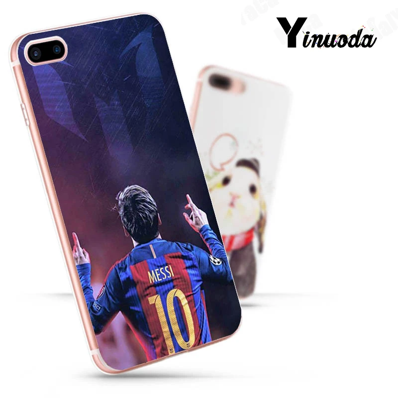 Yinuoda Lionel Messi Уникальный дизайн новейший модный чехол для телефона для iPhone 8 7 6 6S Plus X 10 5 5S SE XR XS MAX