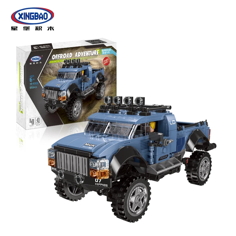 

XINGBAO XB03032 Car Series Legao Legoed Technic Military Building Blocks Sports Utility Vehicle SUV Bricks D29