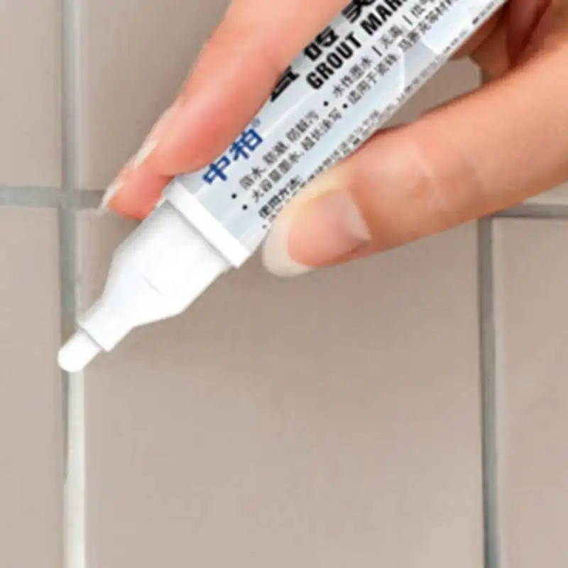 

Refill Grout Pen Tile Gap Repair Pen White Tile Waterproof Mouldproof Filling Agents Wall Porcelain