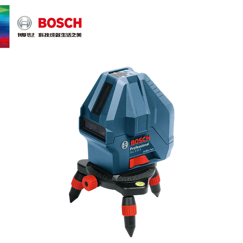 

Bosch GLL3-15X Laser Mark Horizontal instrument striking line Laser Marking Instrument Infrared Marking instrument 5 Line 3 Line