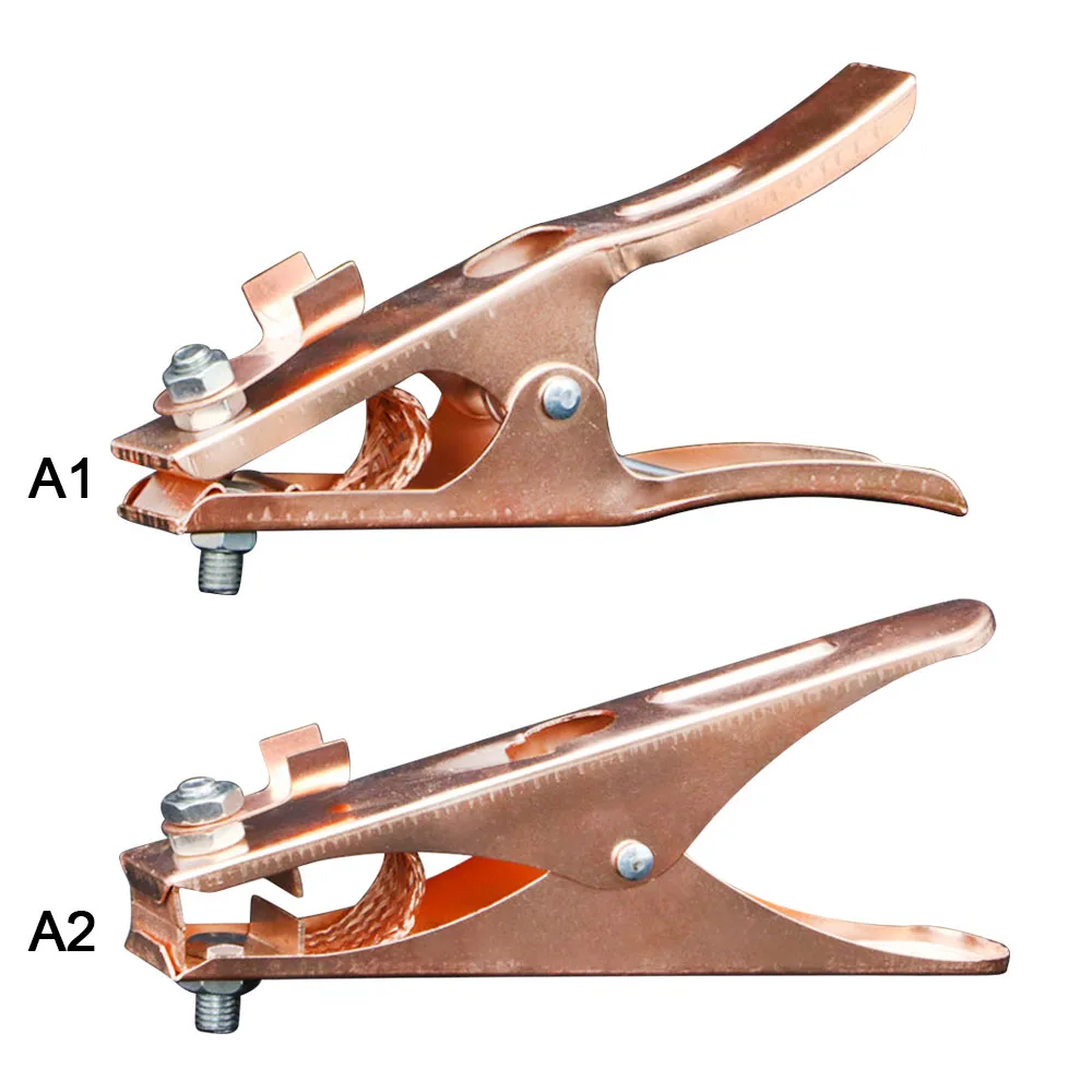 Медный сварочный зажим 300A/500A зажим заземления Сверхмощный зажим заземления для сварки/резки/электрической транзакции кабельный держатель