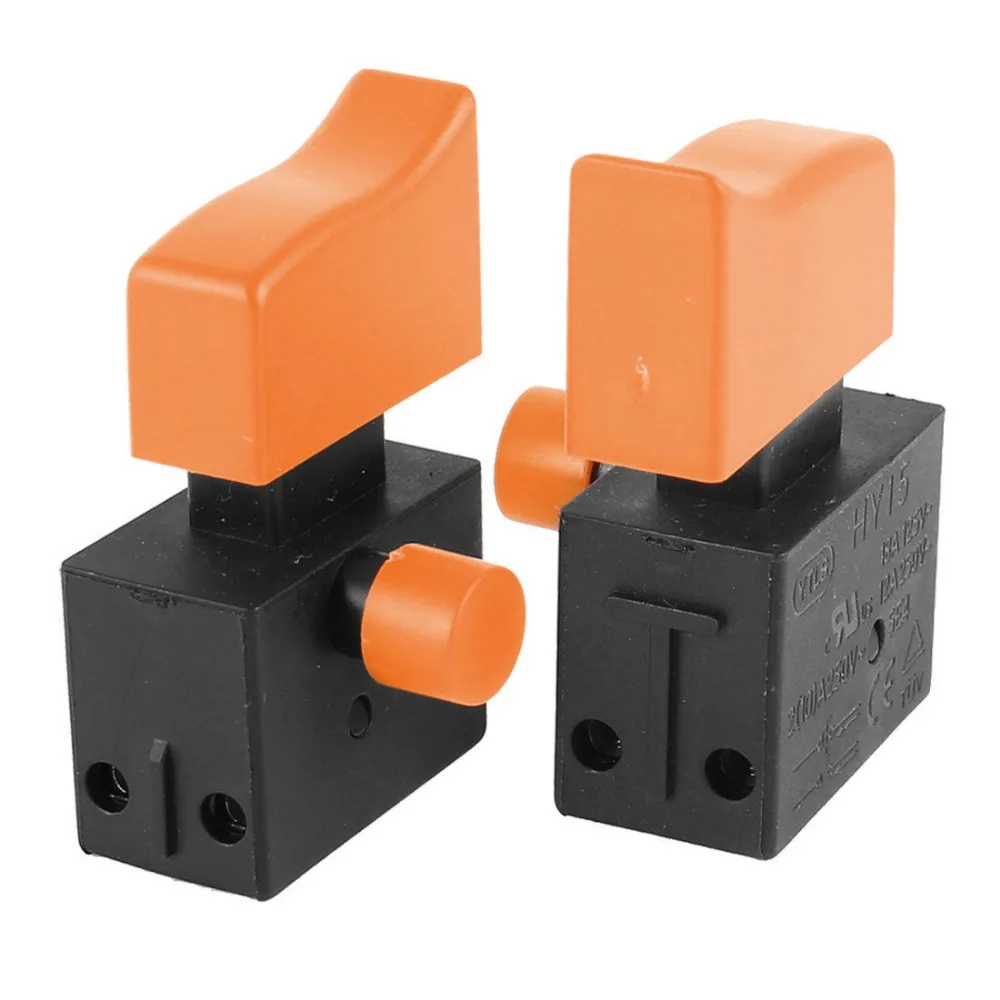 

2 Pcs HY15 Latching NO+NO DPST Switch 18A 125V 12A/2A/10A 250V AC