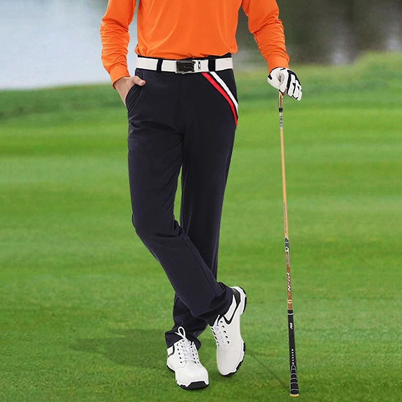 Pgm мужские штаны для гольфа, эластичные тонкие штаны для гольфа, летние тонкие быстросохнущие штаны для гольфа