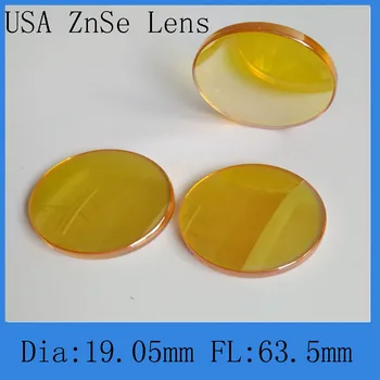

USA import znse material co2 laser lens 19.01mm diameter 63.5 mm focal