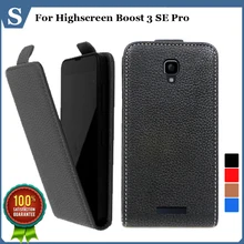 Цена по прейскуранту завода, высокое качество стиль Флип pu кожаный чехол открывающийся вверх и вниз для Highscreen Boost 3 SE Pro, подарок