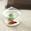 Mushroom-shaped Hanging Glass Planter Vase Rumble Fish Tank Terrarium Container Home Garden Decor 3