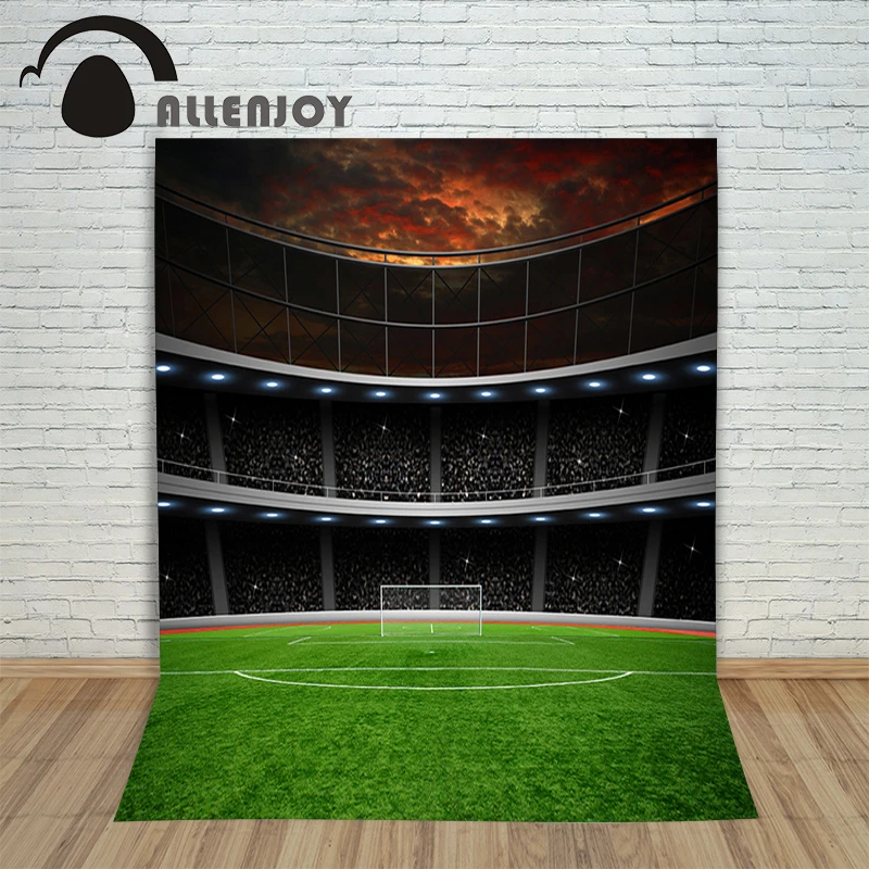 

Vinyl photo studio background Football game backdrop picture children's photocall