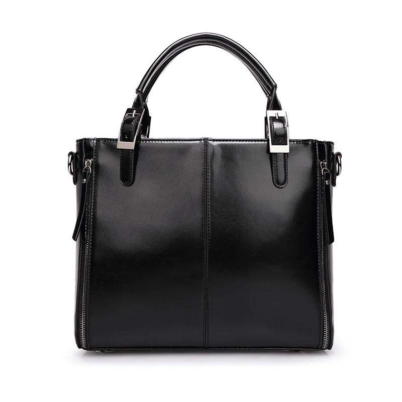 Ladies Bag Leather Handbags High Quality Casual Female Bags Tote Shoulder Bag Large Capacity Purse Pocket Messenger Hand SS7116 (3)