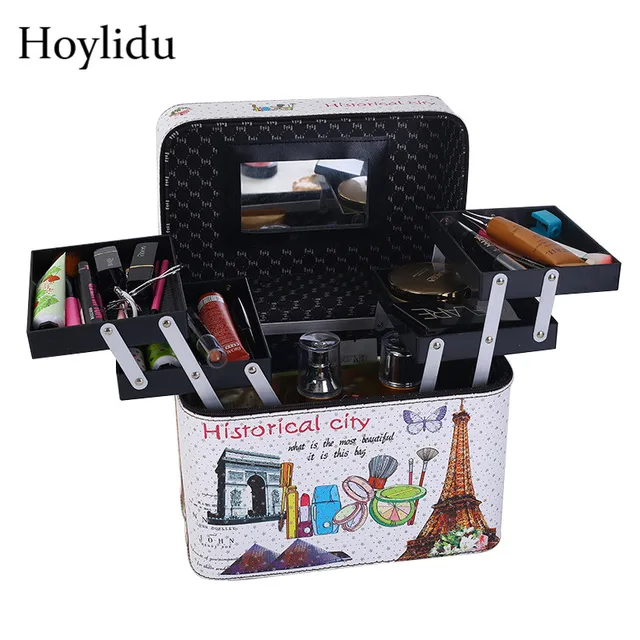 Us 28 34 37 Off Large Capacity Professional Makeup Bag Women Cosmetic Box Travel Organizer Multi Layer Make Up Female Suitcase Toiletry Case In Us 28 34 37 Off Large Capacity Professional Makeup Bag Women Cosmetic Box Travel Organizer Multi Layer Make Up Female Suitcase Toiletry Case In