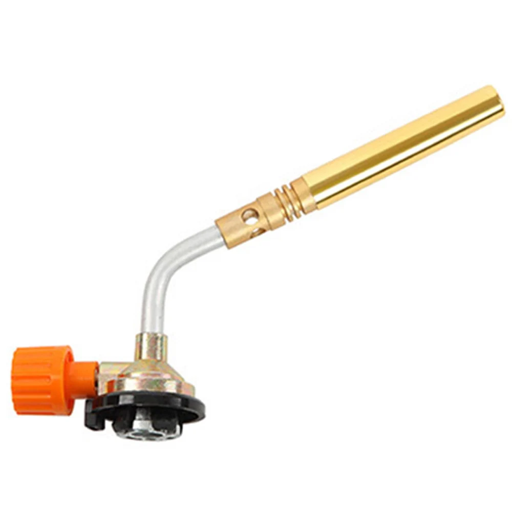 Blow Torch Butane Gas Flamethrower Burner Welding Manual Ignition Soldering-BBQ*