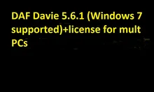 Davie XDc II Runtime 5.6.1 (Windows 7 supported)+license forDAF ( Solved Expire Error 300-02)