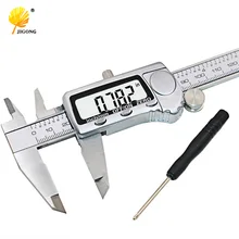 Cheap price JIGONG 150mm 6inch Large LCD Digital Caliper 0-150mm Large Screen Electronic digital vernier caliper micrometer