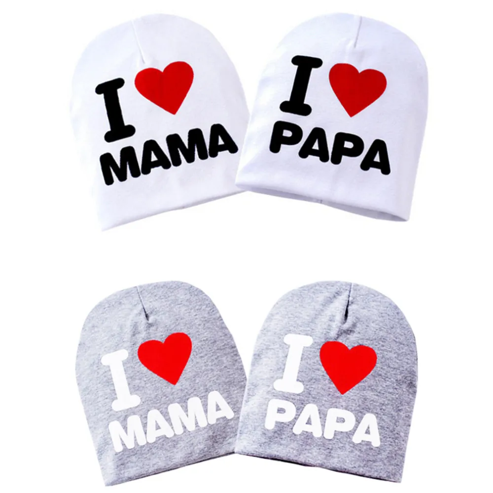 Шапка для мальчиков и девочек; шапка для новорожденных; шапочка с сердечком; Детские шапочки для малышей; теплая вязаная хлопковая шапочка для мамы и папы